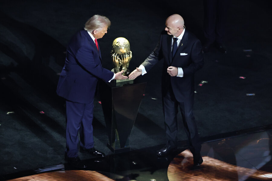 D. Trump's statement at the World Championship draw ceremony pleasantly surprised football fans: the first logical thing.