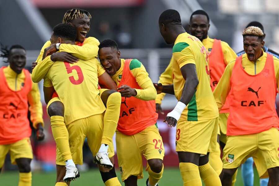 The Benin team triumphed over Botswana in a tough match.