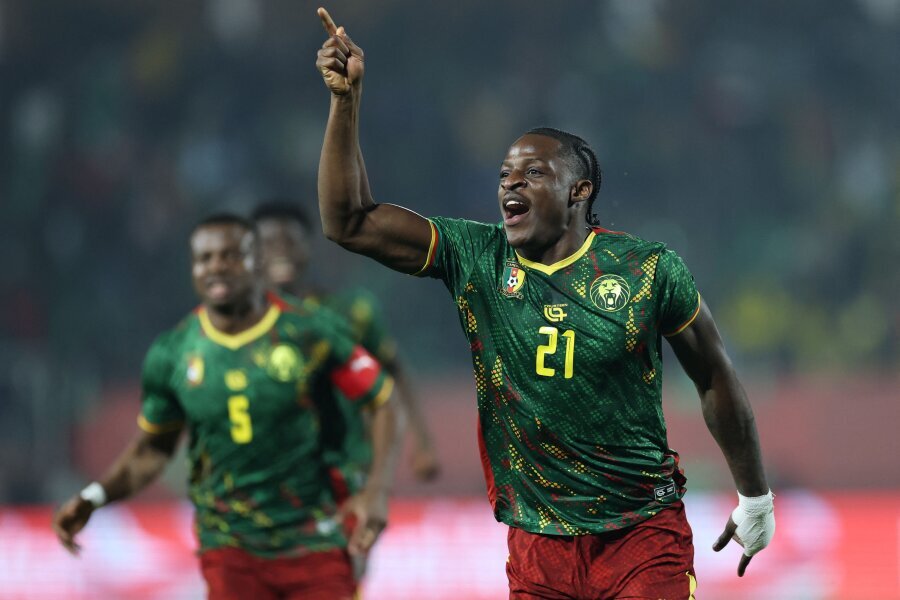 The Cameroon national team reached the quarter-finals of the Africa Cup.