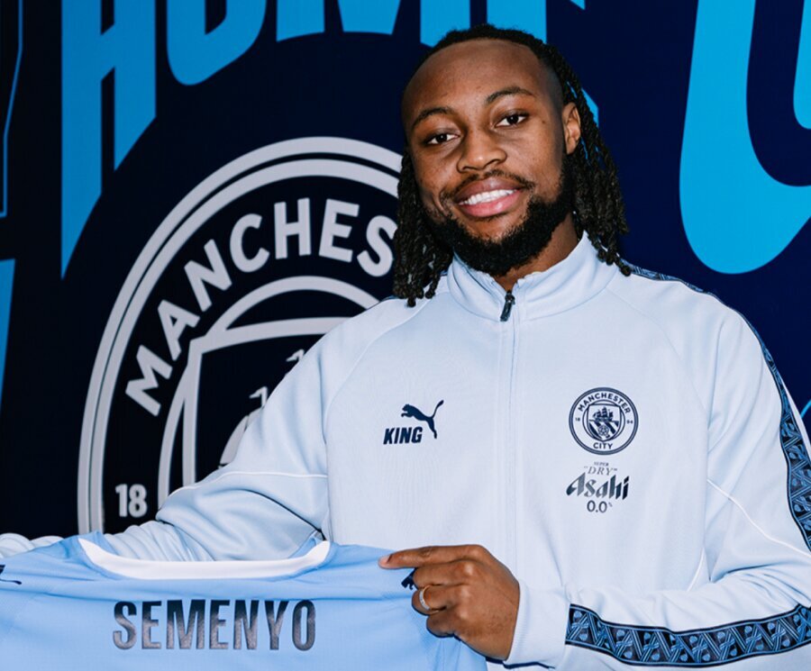 A. Semenyo officially joined Man City