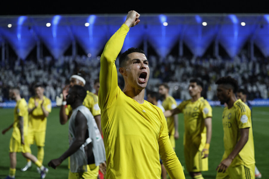C. Ronaldo safely left Saudi Arabia