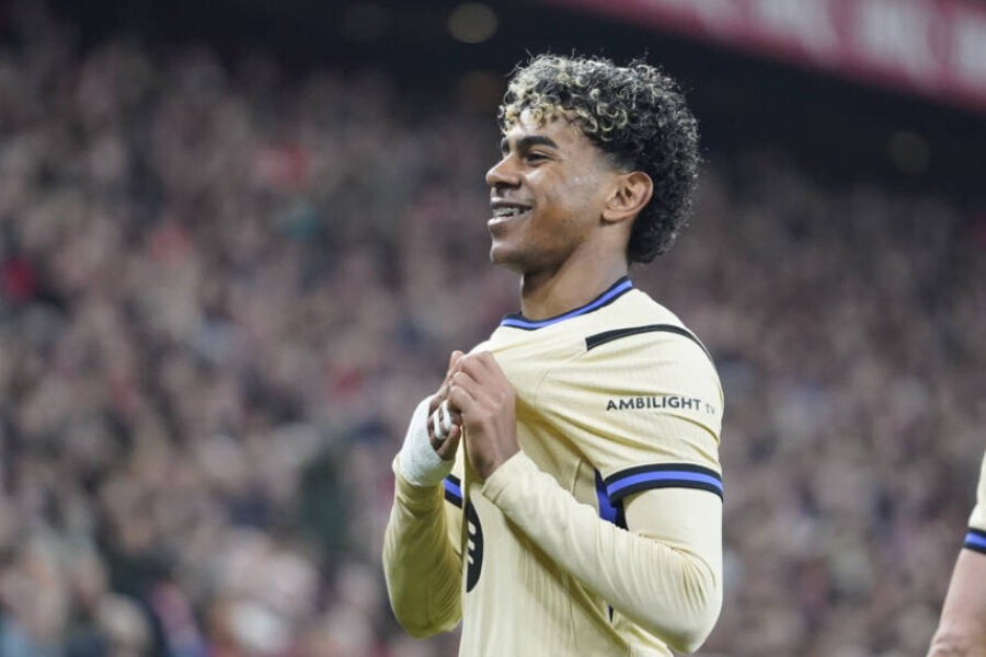 Wonderful L. Yamalio goal secured a tough away victory for Barcelona against the Basques.