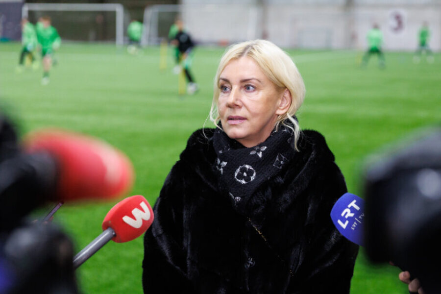 Former 'Žalgiris' leader V. Venslovaitienė got caught up: signed a pledge not to leave Lithuania due to suspicions.