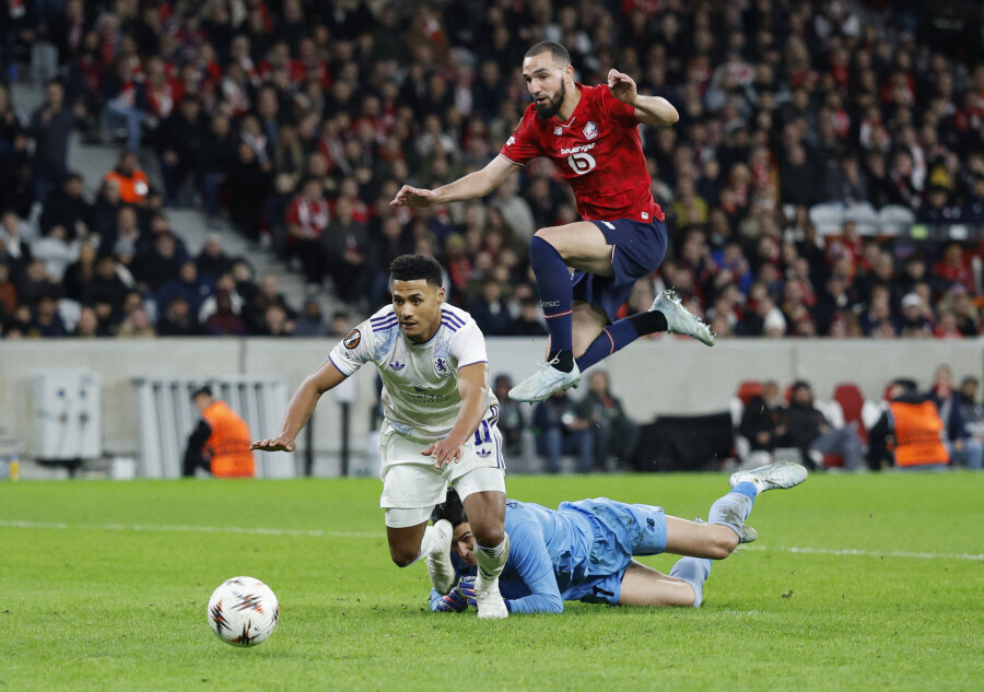 Aston Villa took a step towards the Europa League quarter-finals