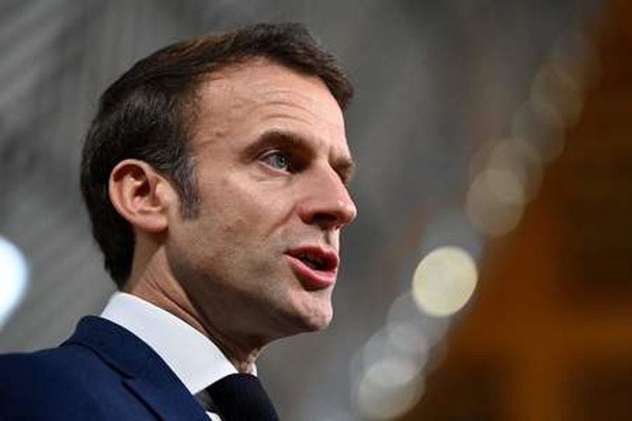 French President E. Macron Presents Prediction for Champions League Semifinals