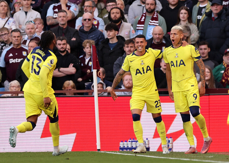 Tottenham rose from the relegation zone