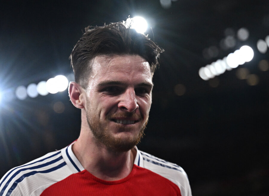 D. Rice: "I am very proud of the boys at Arsenal Football Club"