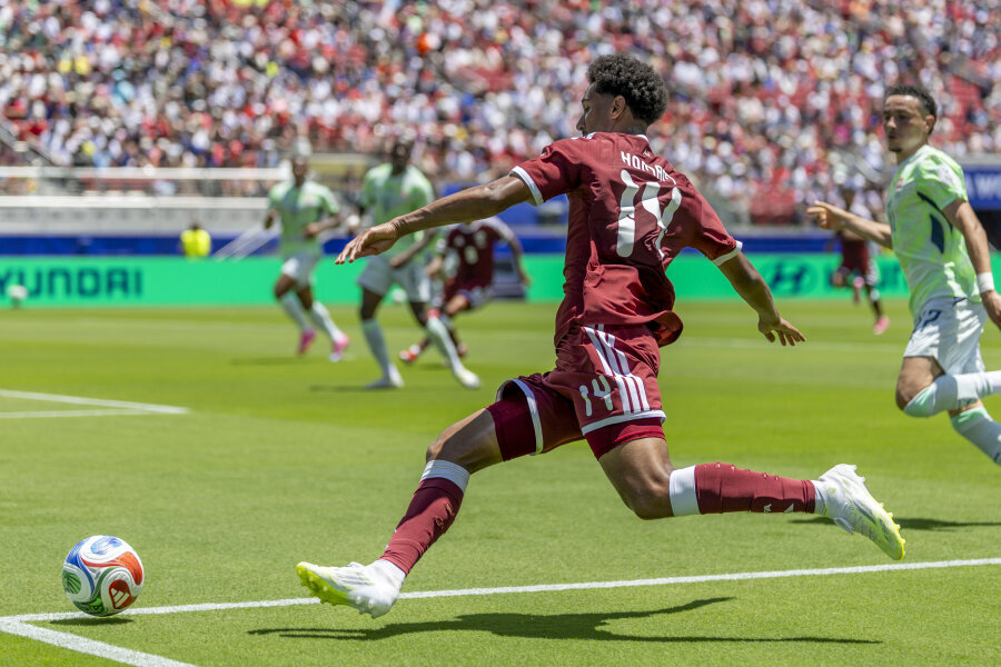 Qatar team dramatically snatched a point against Switzerland