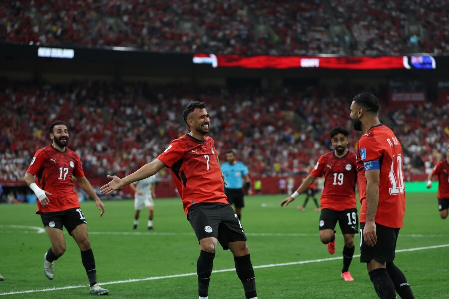 Egypt achieved its first victory