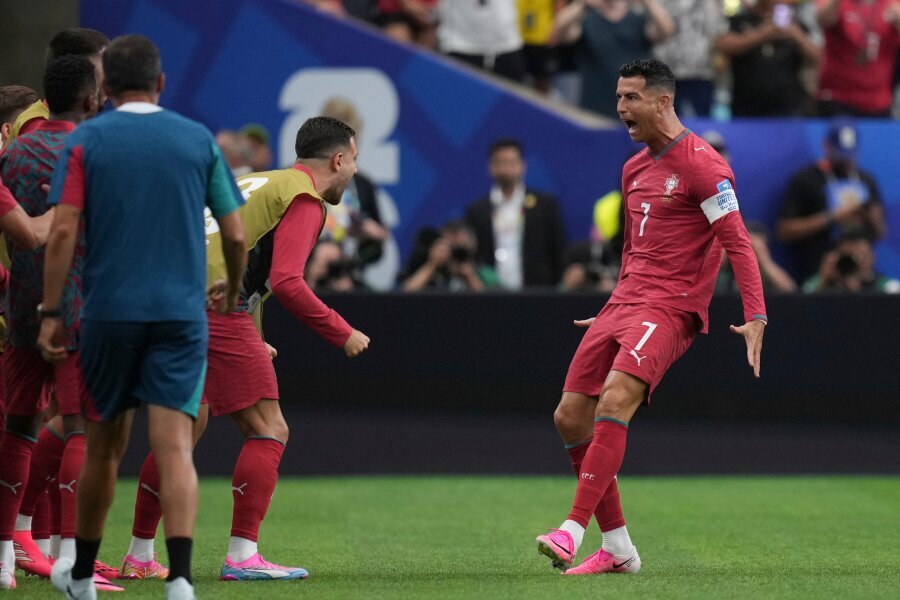 C. Ronaldo – the first player to score in six World Cups