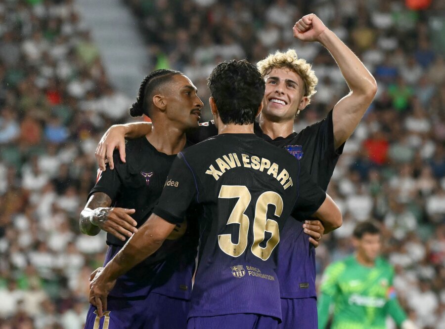 Barcelona had fun on the road with Elche