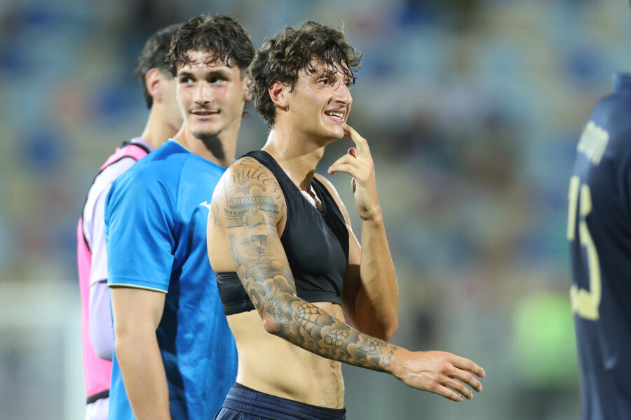 B. Mussolini's great-grandson debuted in the ranks of 'Lazio'
