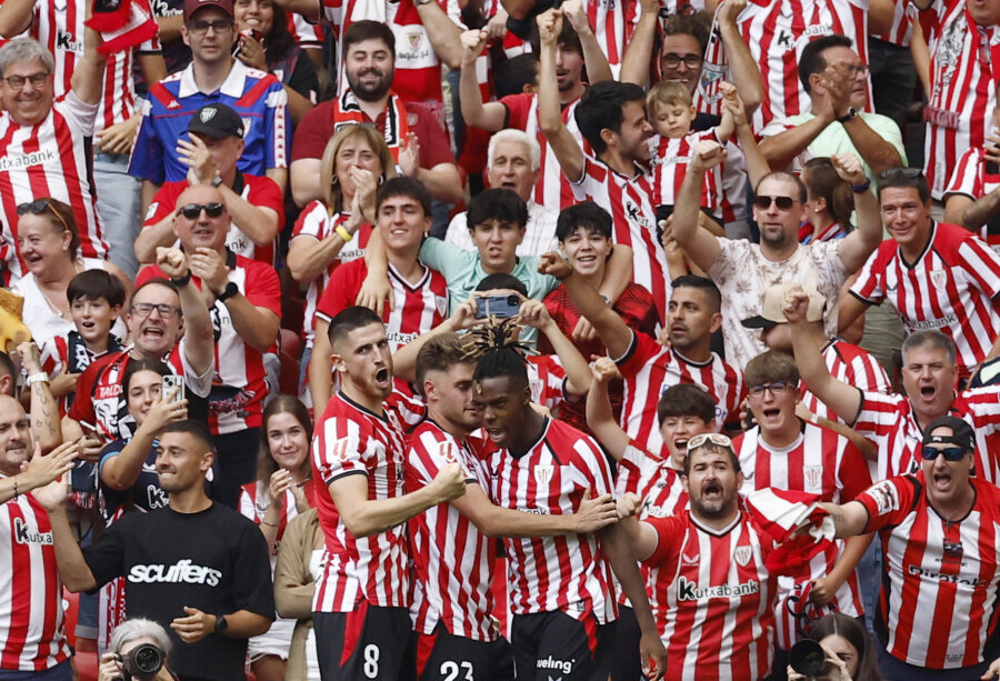 Athletic crushed Atletico