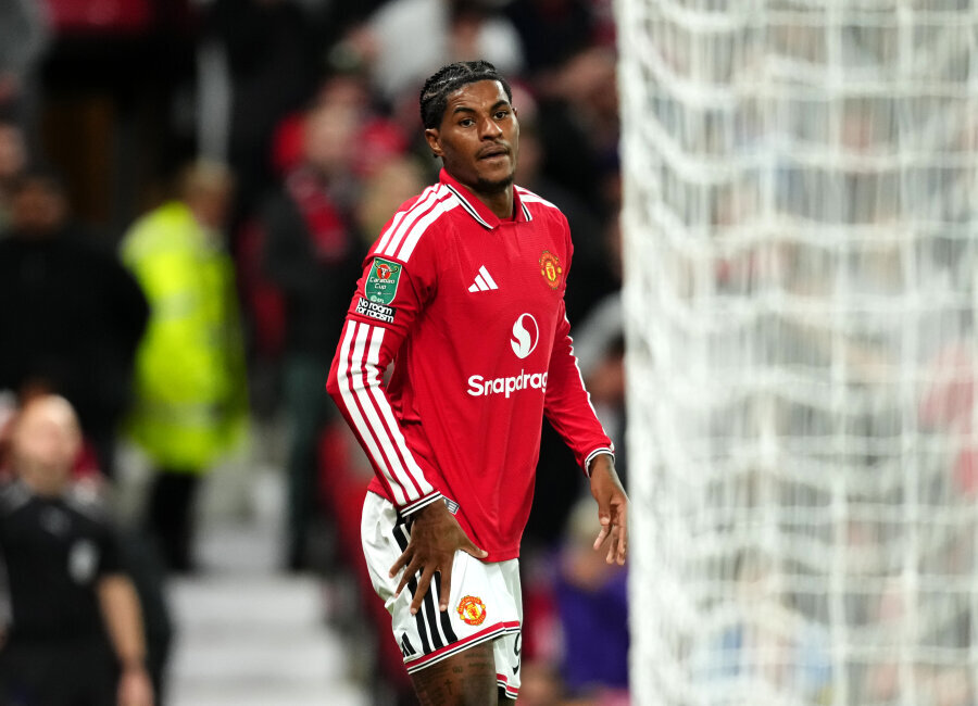 Disquieting signs: Man United squandered a 2-goal lead against Brighton and left the League Cup