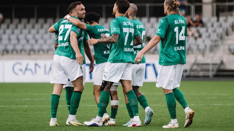 Kaunas Žalgiris easily triumphed in the LFF Cup final