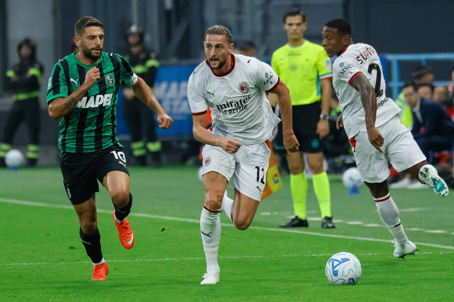 AC Milan stumbled against Sassuolo