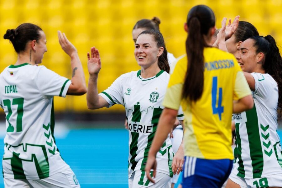In Vilnius District – five goals for the Žalgiris women’s team